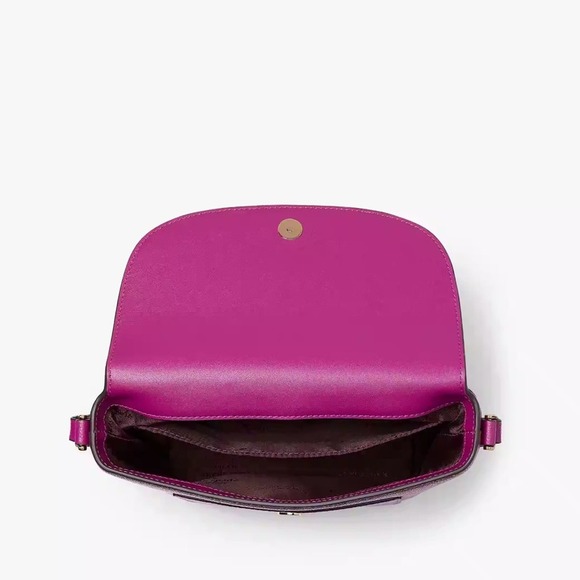 NWT💃Kate Spade Elsie Pebbled Leather Crossbody/ Baja Rose - Picture 8 of 10